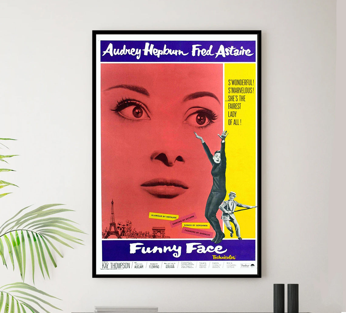 Funny Face 1957 - US - Classic Movie Poster