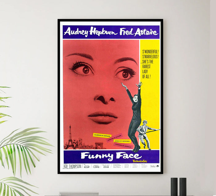 Funny Face 1957 - US - Classic Movie Poster