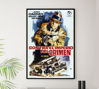 G Men 1935 - James Cagney - Spain - Classic Movie Poster
