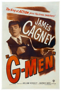G Men 1935 - James Cagney - US 2 - Classic Movie Poster