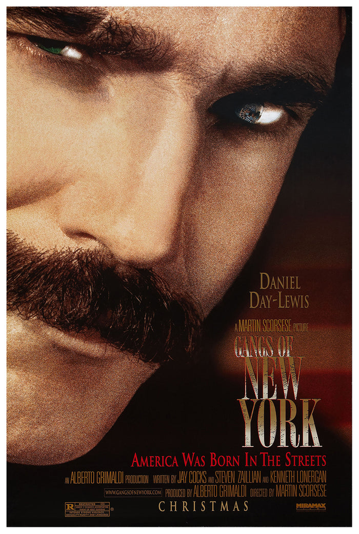 Gangs Of New York 2002 - Daniel Day Lewis - Classic Movie Poster