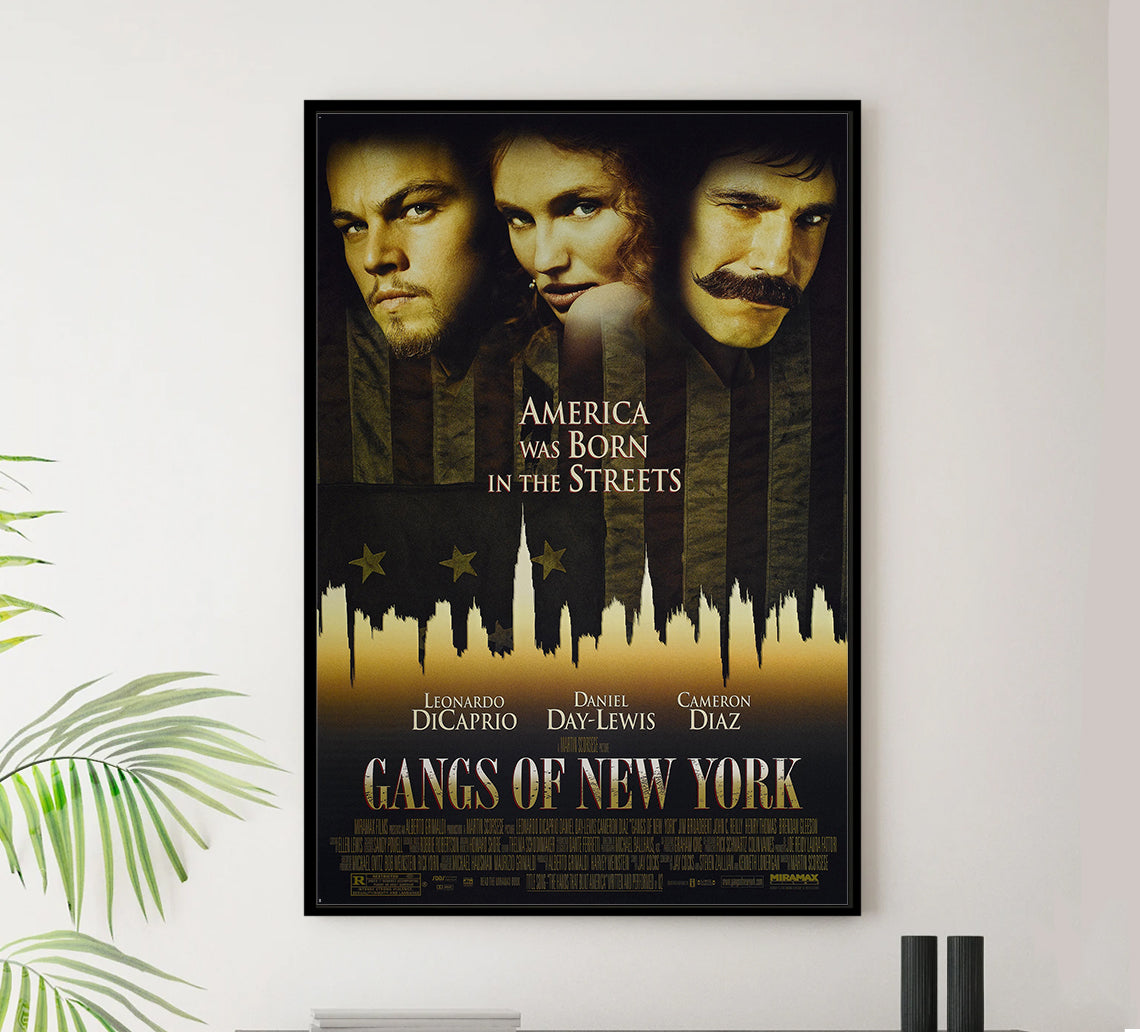 Gangs Of New York 2002 v1 - Classic Movie Poster