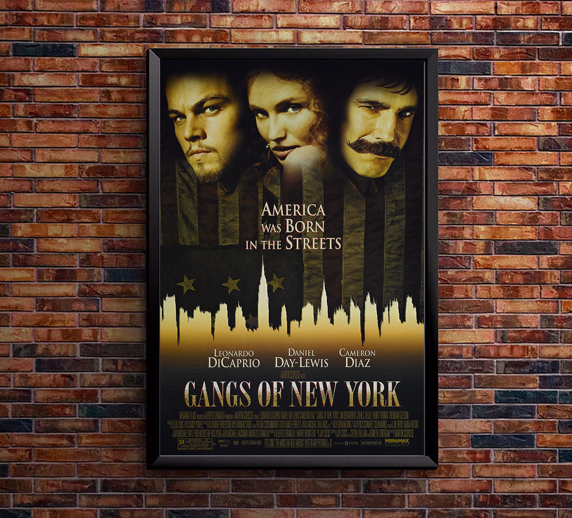 Gangs Of New York 2002 v1 - Classic Movie Poster