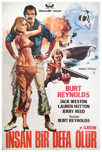 Gator 1976 - Turkey - Classic Movie Poster