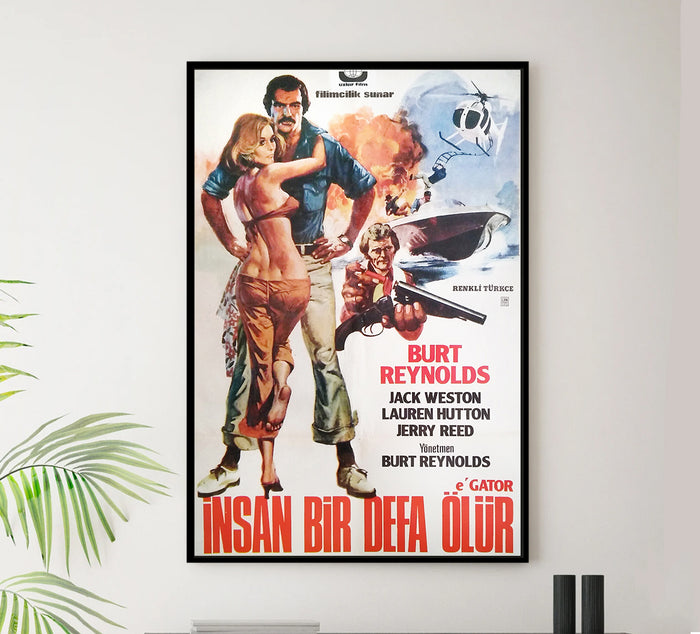 Gator 1976 - Turkey - Classic Movie Poster