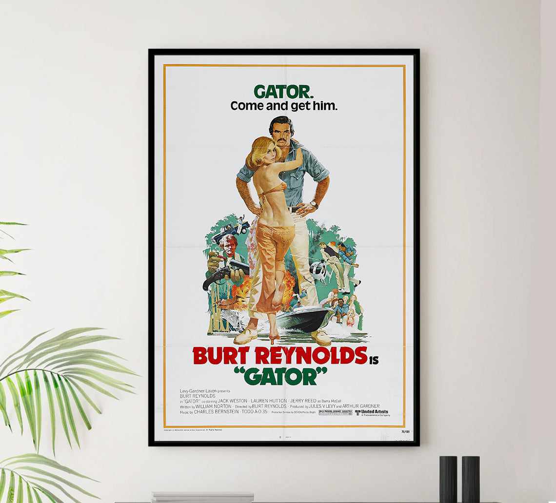 Gator 1976 - Classic Movie Poster