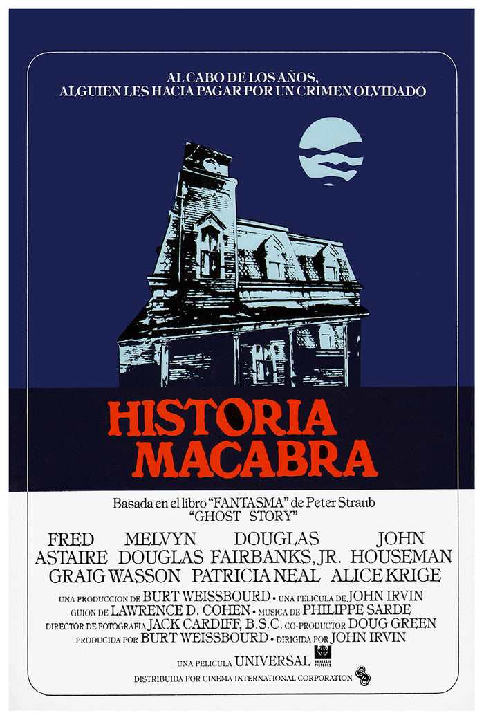 Ghost Story 1981 - Spain - Classic Movie Poster