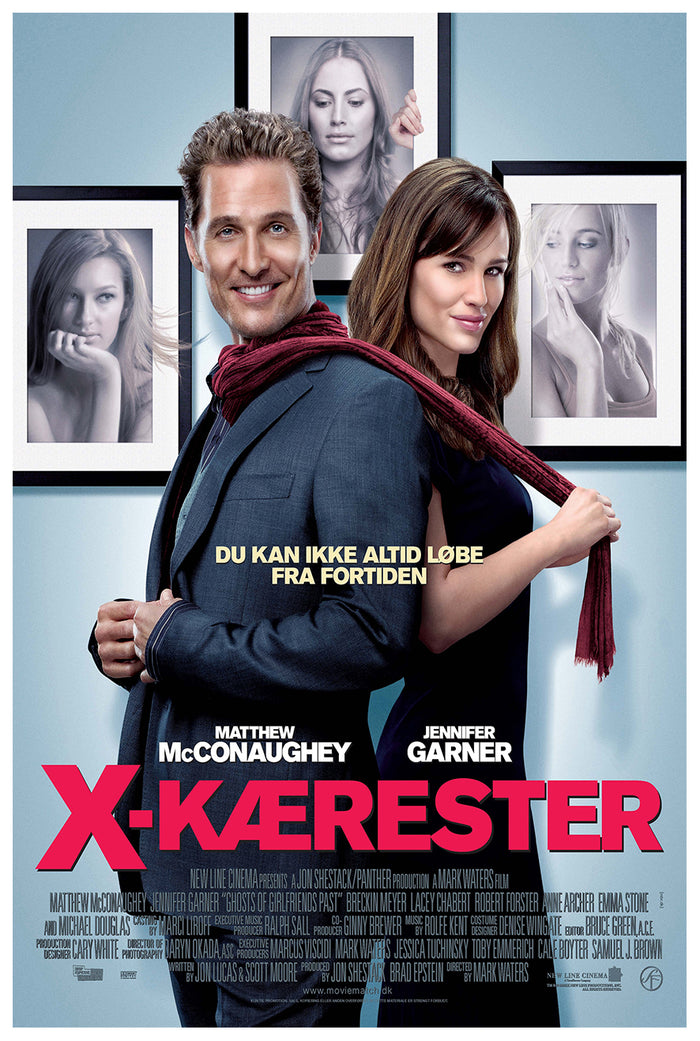 Ghosts of Girlfriends Past 2009 - Michael Douglas - Denmark - Classic Movie Poster