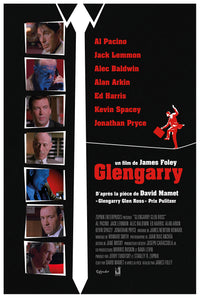 Glengarry Glen Ross 1992 - Al Pacino - France - Classic Movie Poster