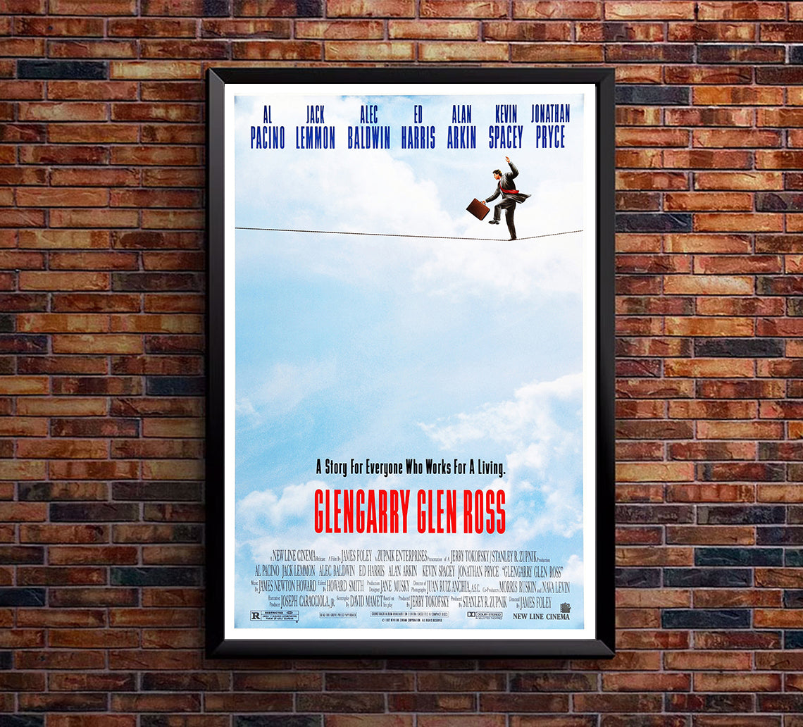 Glengarry Glen Ross 1992 - Al Pacino - US - Classic Movie Poster