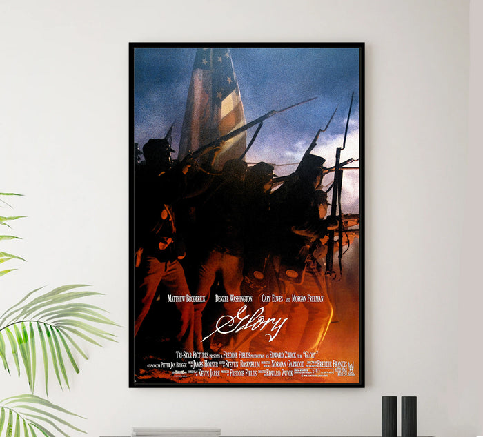 Glory 1989 - Classic Movie Poster