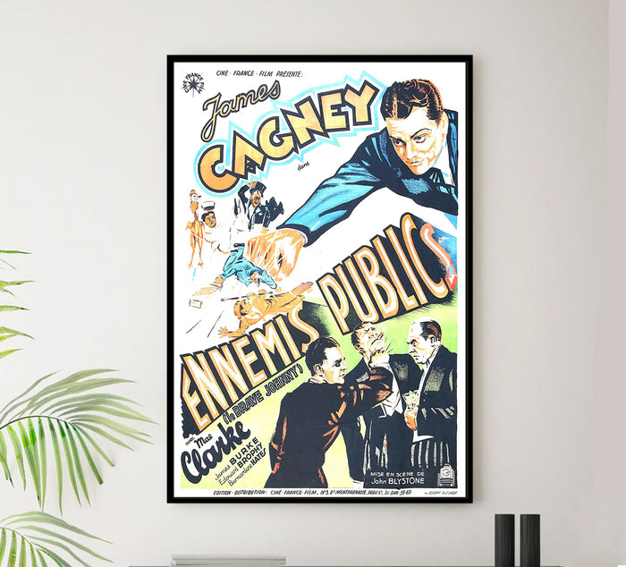 Great Guy 1936 - James Cagney - France - Classic Movie Poster