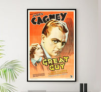 Great Guy 1936 - James Cagney - US - Classic Movie Poster