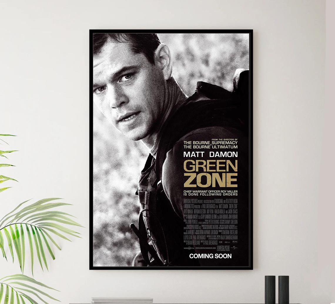Green Zone 2010 - Classic Movie Poster – Lost Island Trading Company