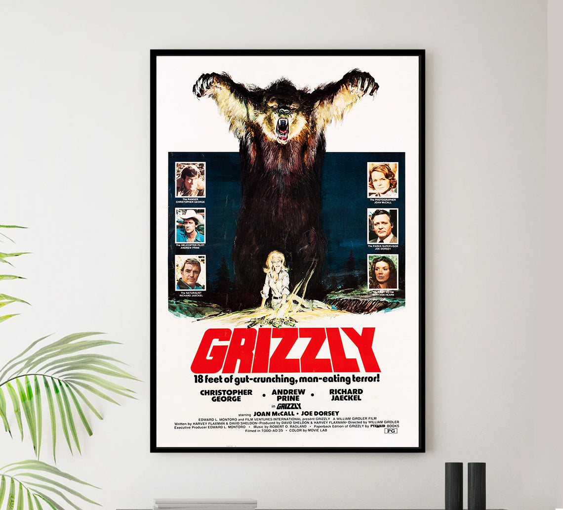 Grizzly 1976 - Classic Movie Poster