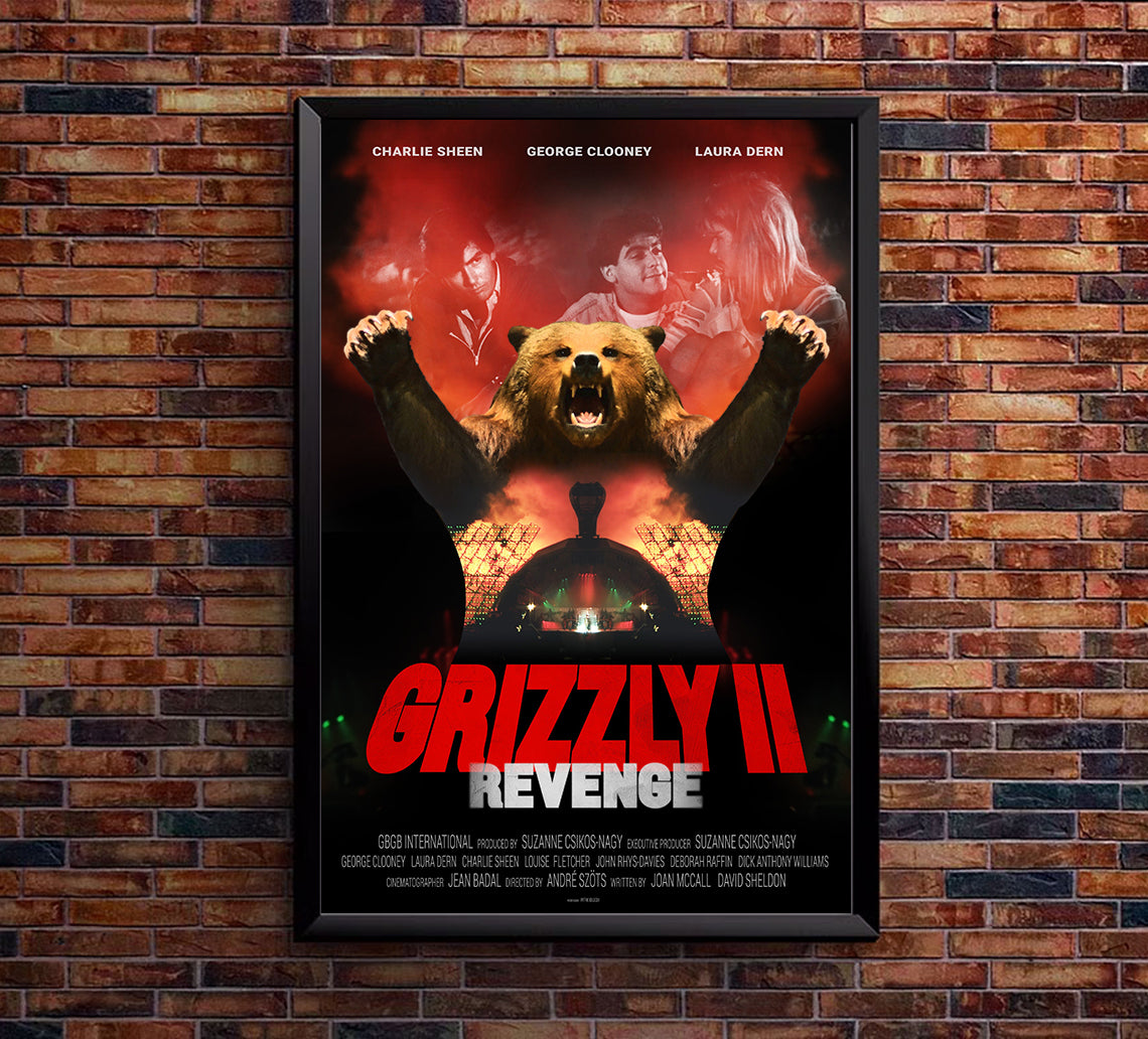 Grizzly II The Concert 2020 - Classic Movie Poster