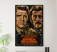 Gunfight at the O.K. Corral 1957 - Burt Lancaster - UK - Classic Movie Poster