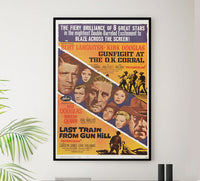Gunfight at the O.K. Corral 1957 - Burt Lancaster - US (2) - Classic Movie Poster