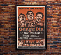 Gunga Din 1939 - Cary Grant - US(2) - Classic Movie Poster