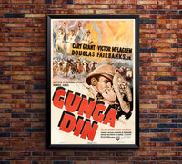 Gunga Din 1939 - Cary Grant - US(4) - Classic Movie Poster