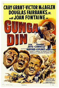 Gunga Din 1939 - Cary Grant - US - Classic Movie Poster