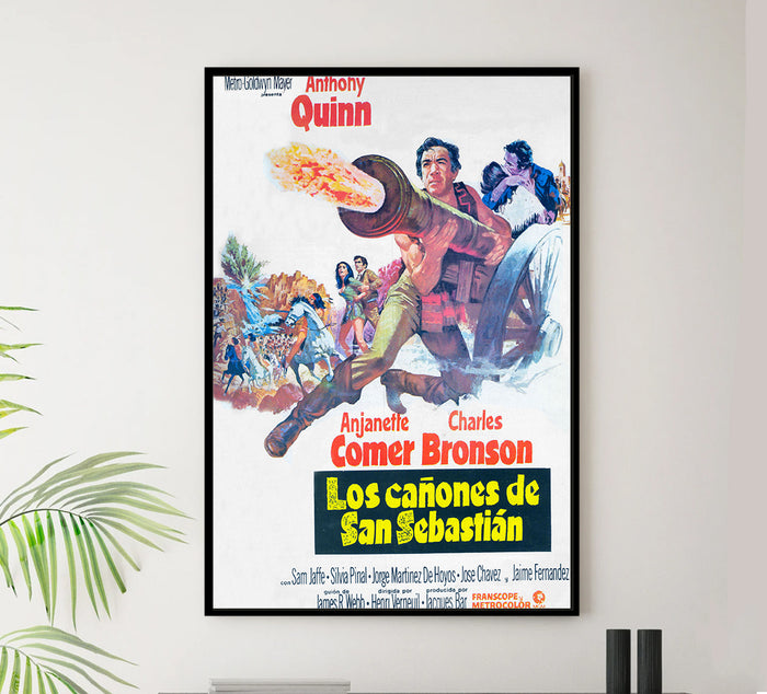 Guns for San Sebastian 1968 - Spain - Classic Movie Poster
