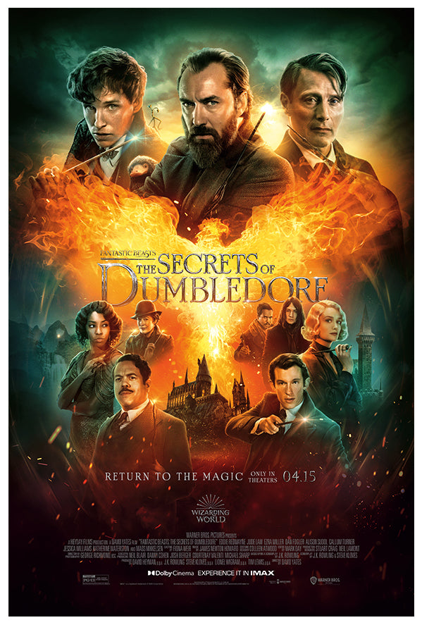 Fantastic Beasts - Secrets of Dumbledore - Teaser 4 - Movie Poster