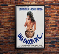 Hammersmith Is Out 1972 - Richard Burton - Italy - Classic Movie Poster