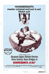 Hammersmith Is Out 1972 - Richard Burton - US - Classic Movie Poster