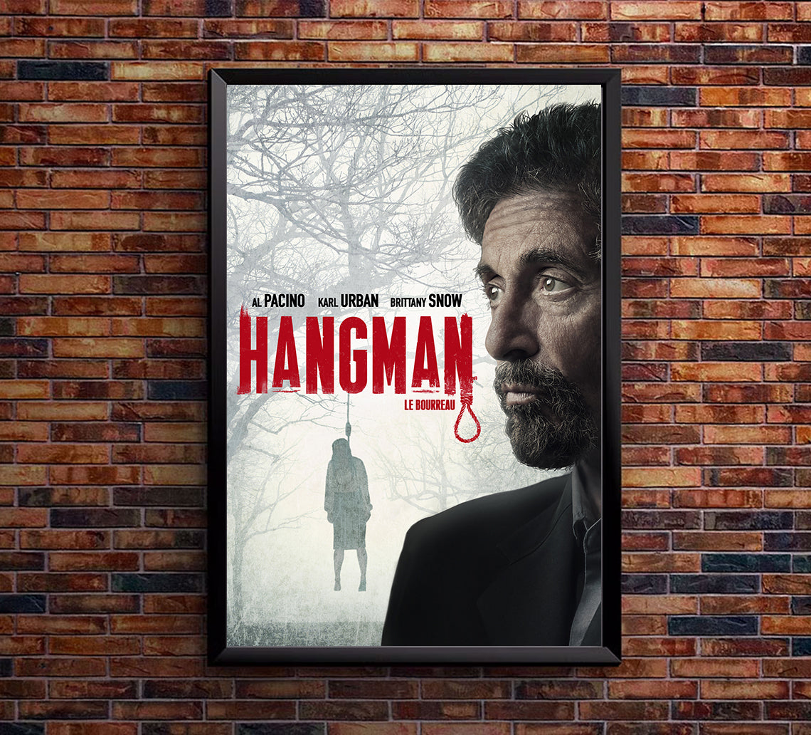 Hangman 2017 - Al Pacino - Canada - Classic Movie Poster