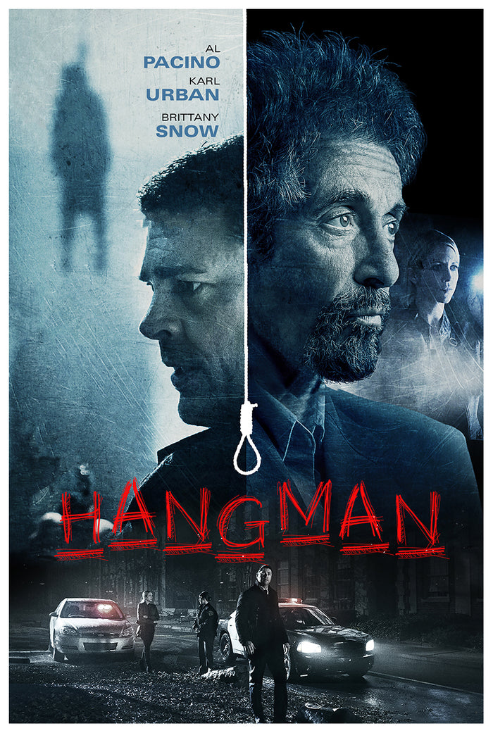 Hangman 2017 - Al Pacino - Sweden - Classic Movie Poster