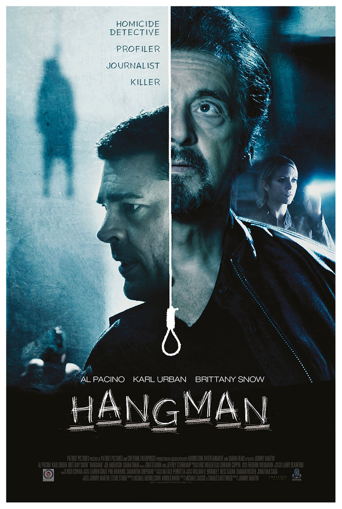 Hangman 2017 - Al Pacino - US - Classic Movie Poster
