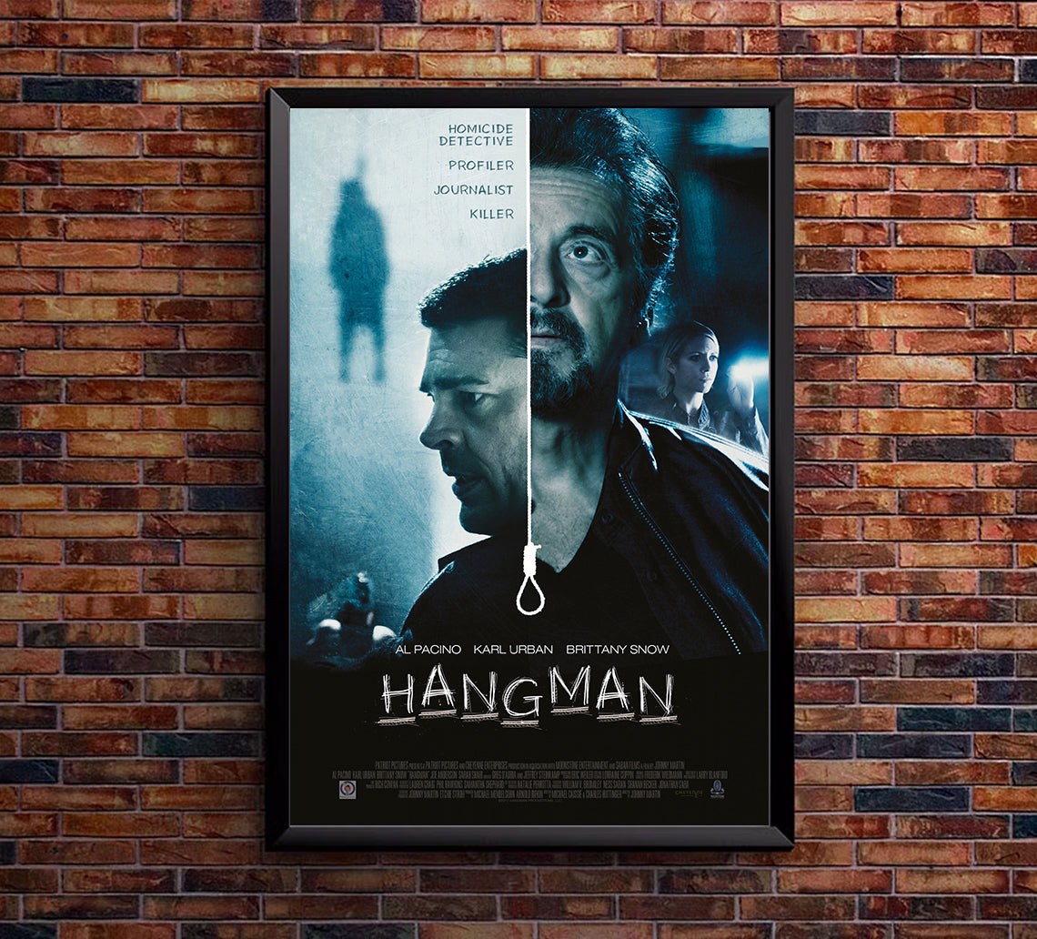 Hangman 2017 - Al Pacino - US - Classic Movie Poster