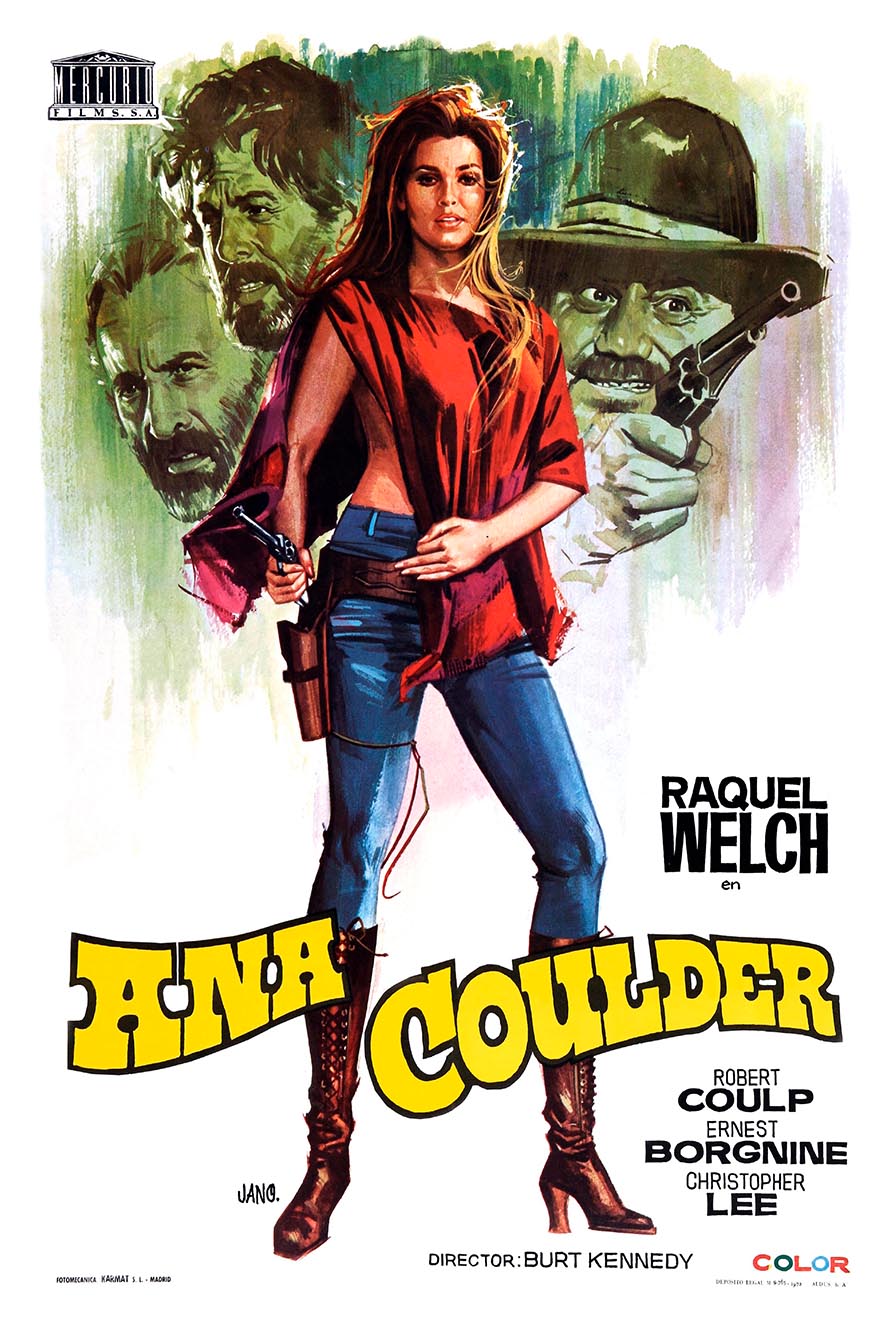 Hannie Caulder 1971 - Spanish - Classic Movie Poster