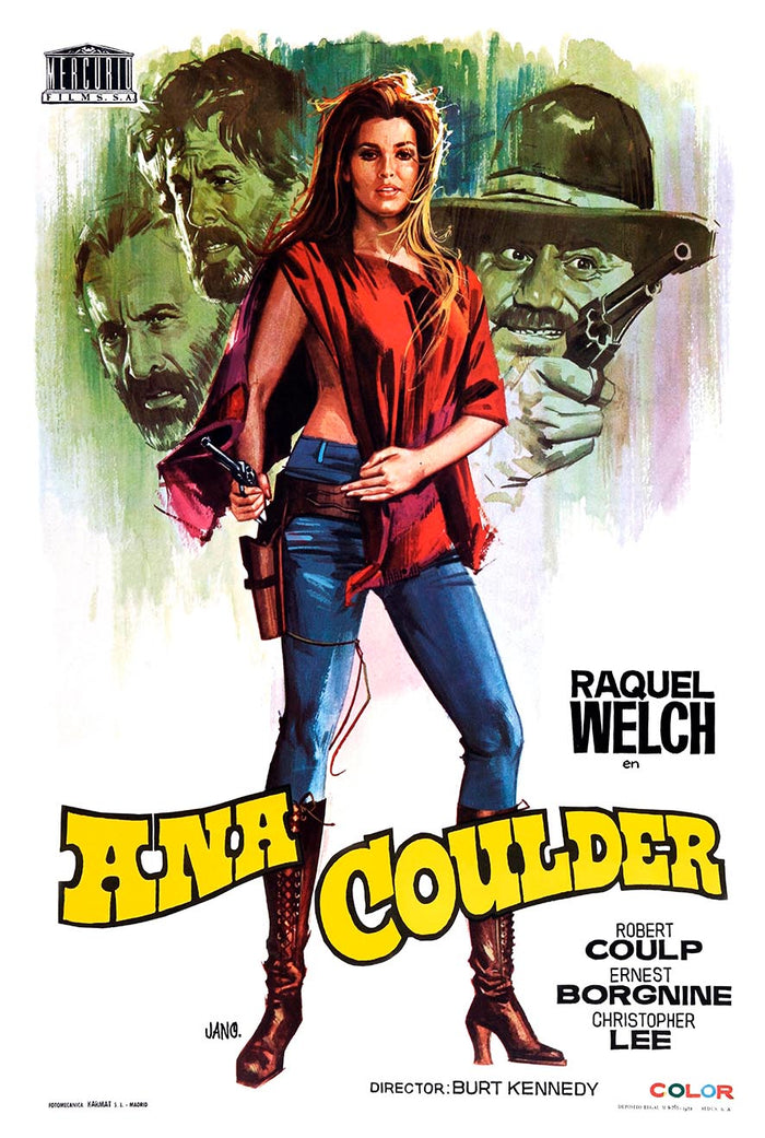 Hannie Caulder 1971 - Spanish - Classic Movie Poster