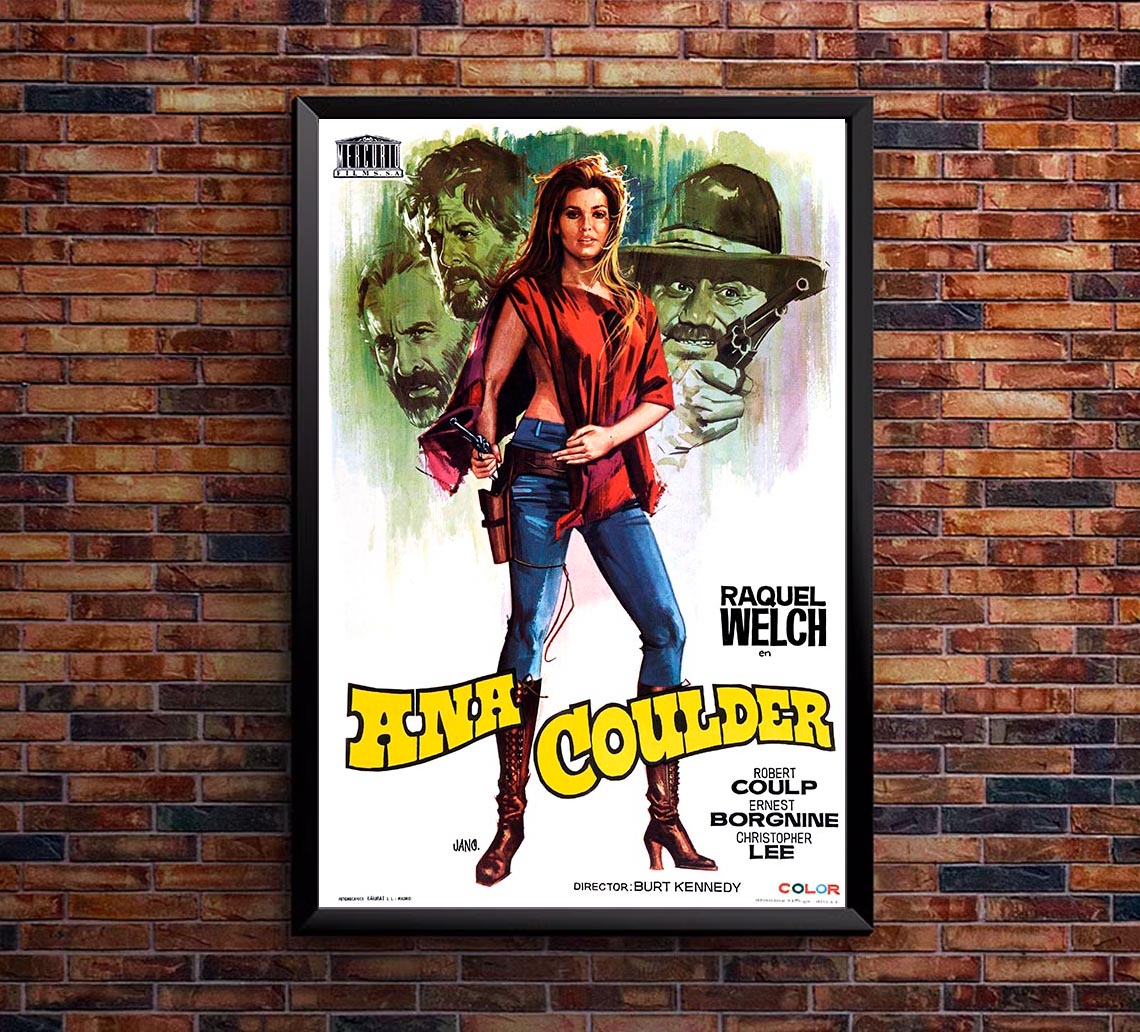 Hannie Caulder 1971 - Spanish - Classic Movie Poster