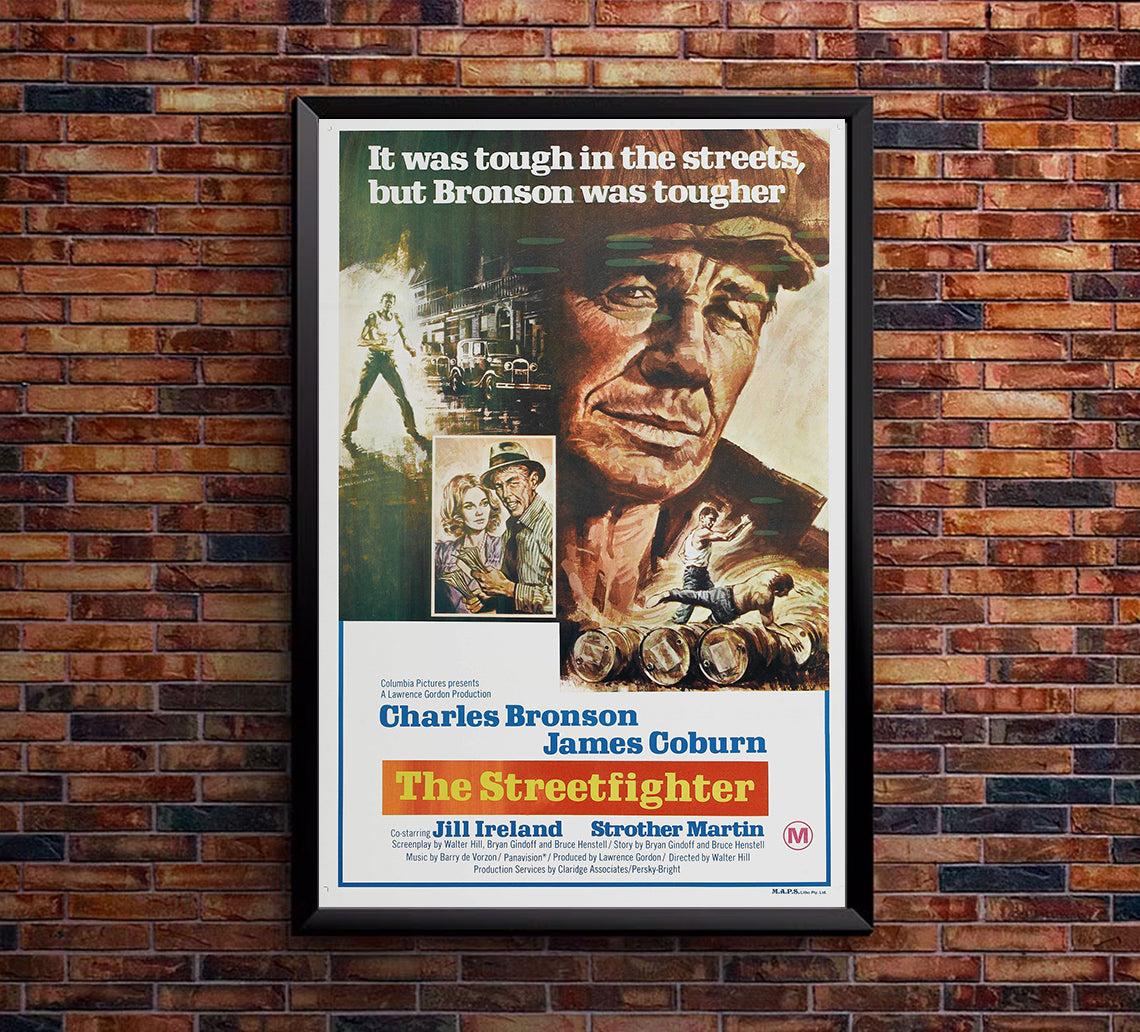 Hard Times 1975 - Charles Bronson - Australia - Classic Movie Poster