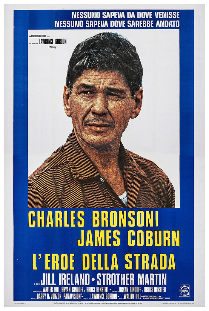 Hard Times 1975 - Italy - Classic Movie Poster