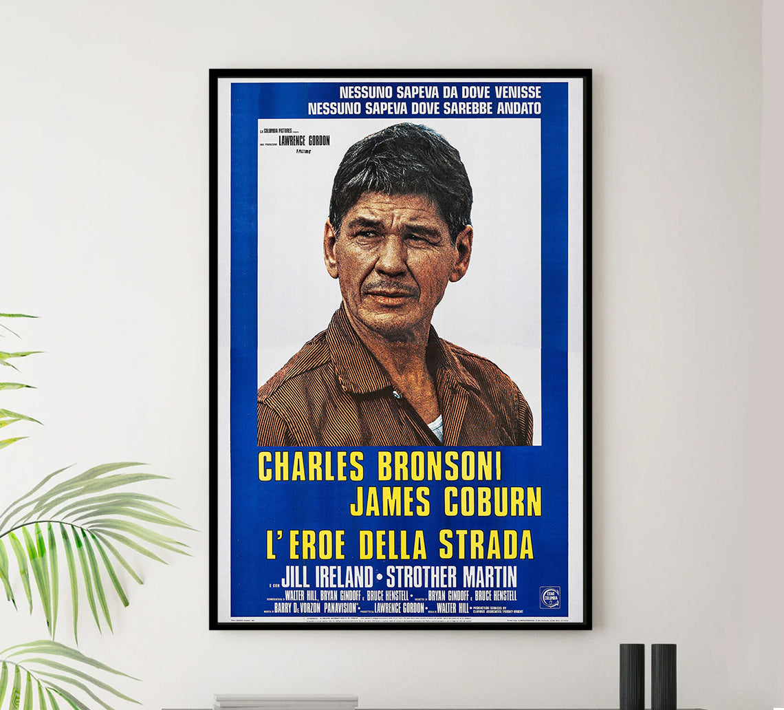 Hard Times 1975 - Charles Bronson - Italy - Classic Movie Poster