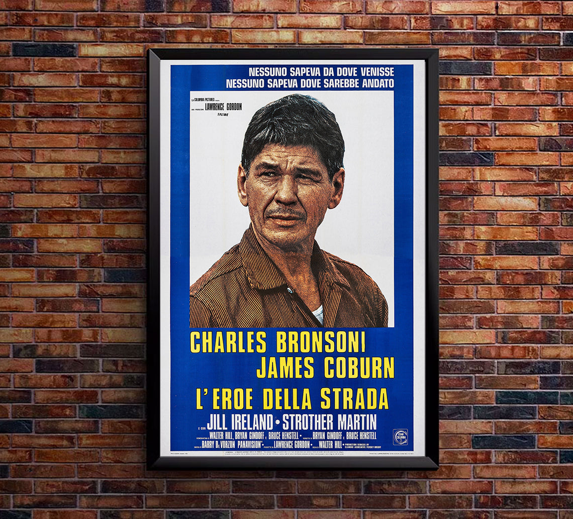 Hard Times 1975 - Charles Bronson - Italy - Classic Movie Poster