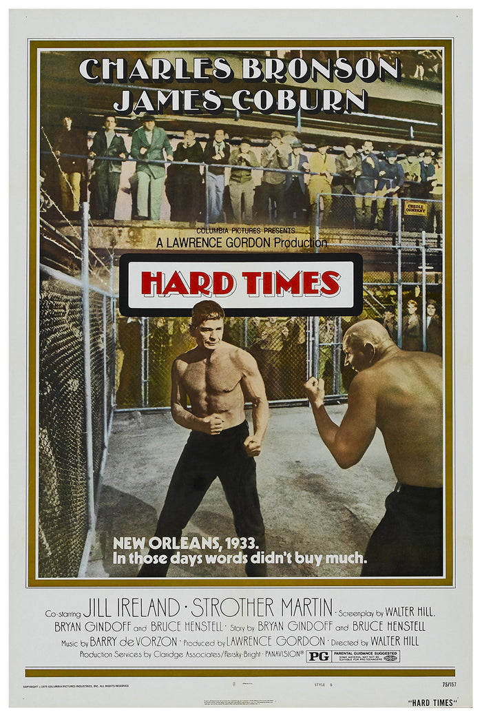 Hard Times 1975 - US (2) - Classic Movie Poster