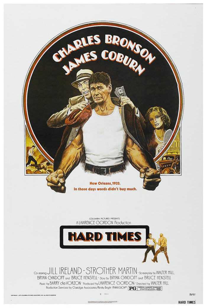Hard Times 1975 - US - Classic Movie Poster