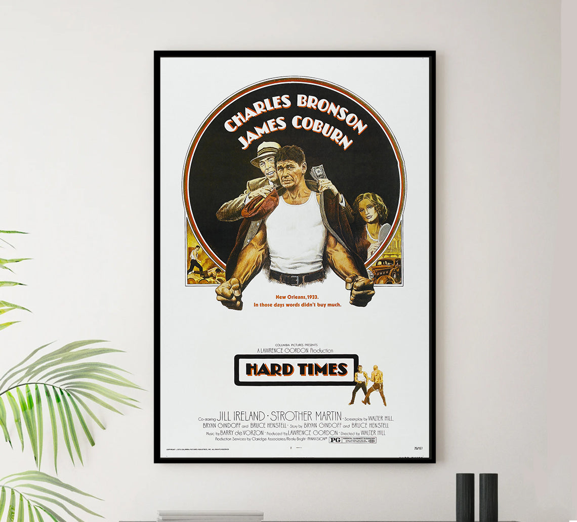 Hard Times 1975 - Charles Bronson - US - Classic Movie Poster