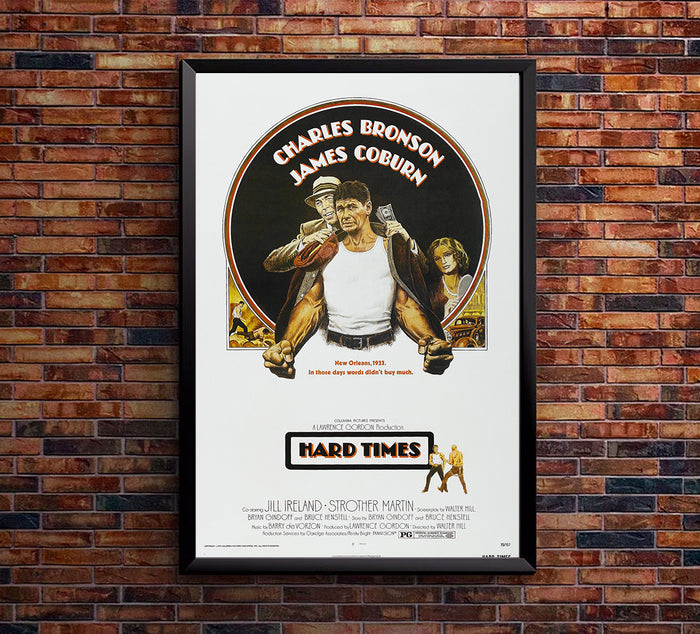 Hard Times 1975 - US - Classic Movie Poster