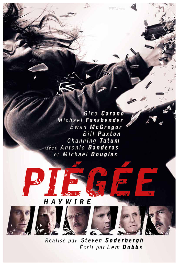 Haywire 2011 - Gina Carano - France - Classic Movie Poster