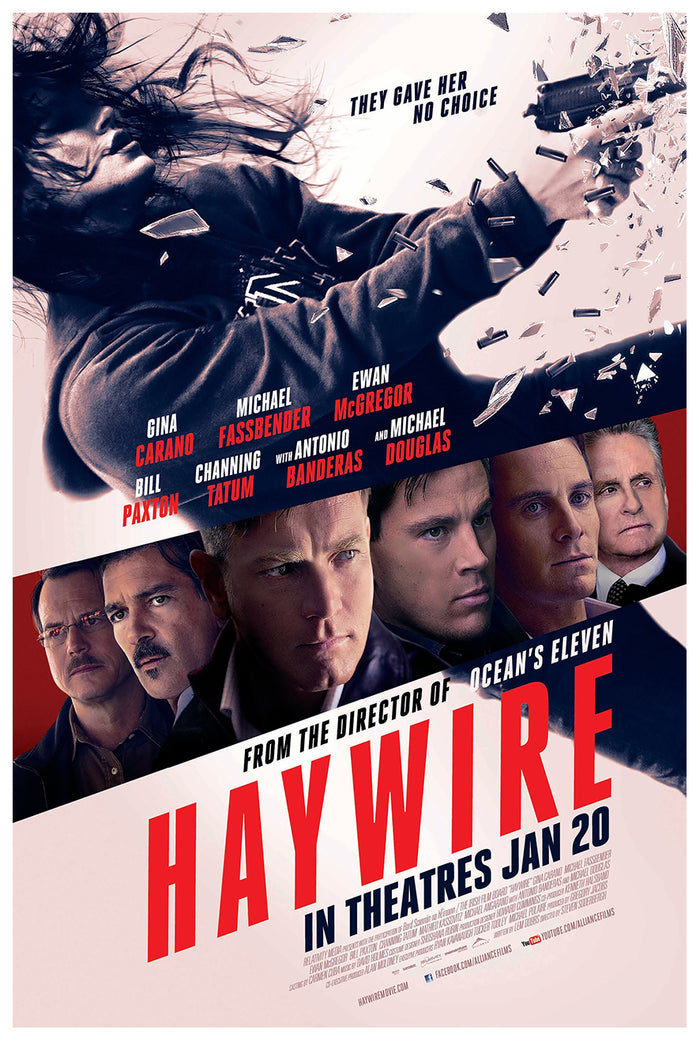 Haywire 2011 - Gina Carano - US 2 - Classic Movie Poster
