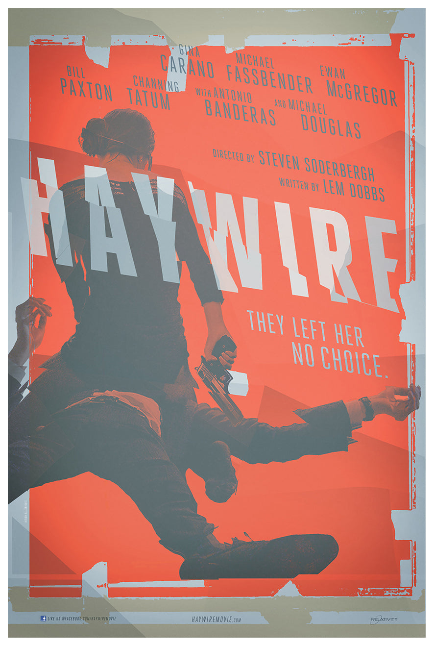 Haywire 2011 - Gina Carano - US 3 - Classic Movie Poster