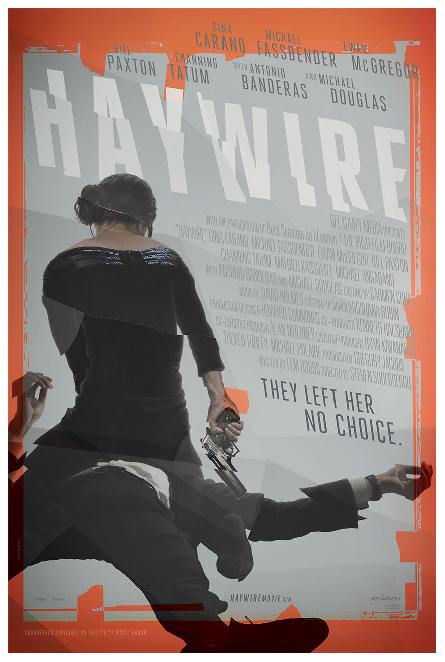 Haywire 2011 - Gina Carano - US - Classic Movie Poster