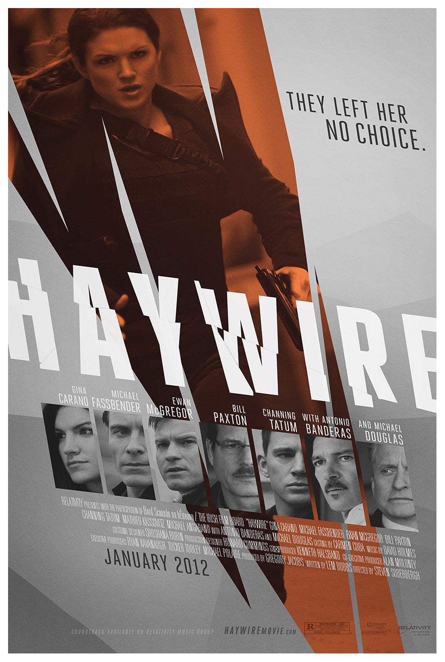 Haywire 2011 - Gina Carano - US 4 - Classic Movie Poster