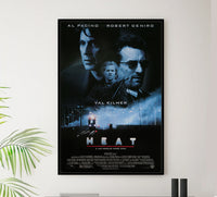 Heat 1995 - Al Pacino - US (2) - Classic Movie Poster